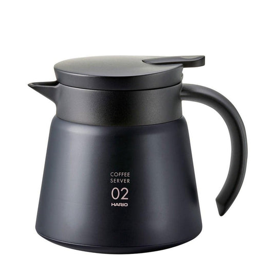 Hario V60 Vacuum Insulated Metal Server 02 - Black